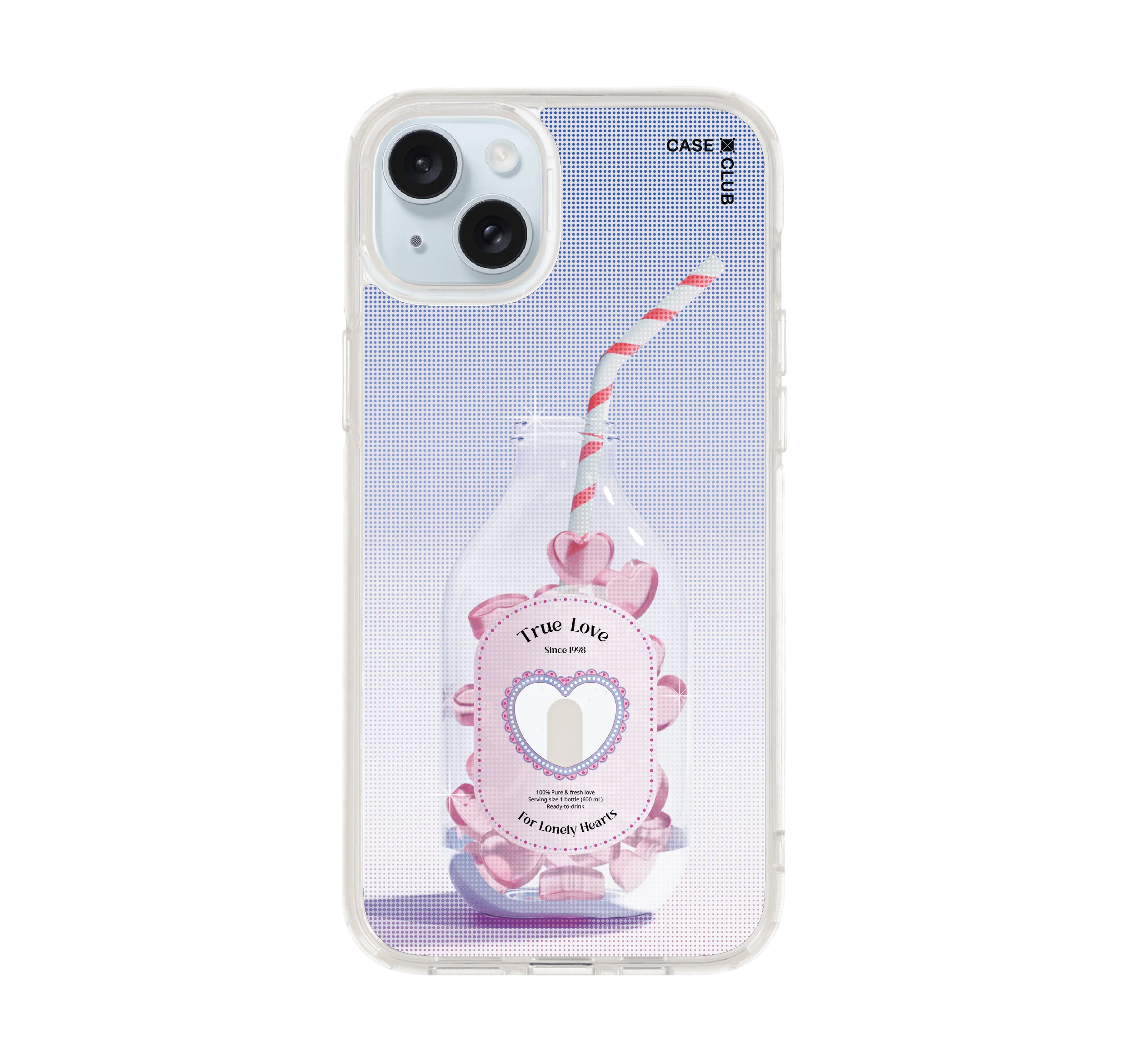 เคสใส iphone 15 plus รักแท้ฮาล์ฟโทน